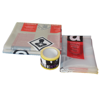 Kit d&rsquo;emballage amiante 8m&sup2;