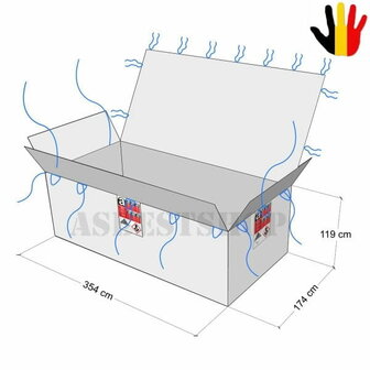 Sac conteneur amiante 7 m&sup3; ZIP