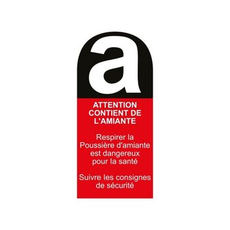 Autocollant contient 5,5 cm