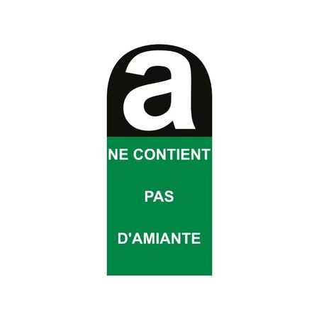 Autocollant ne contient PAS 5,5 cm