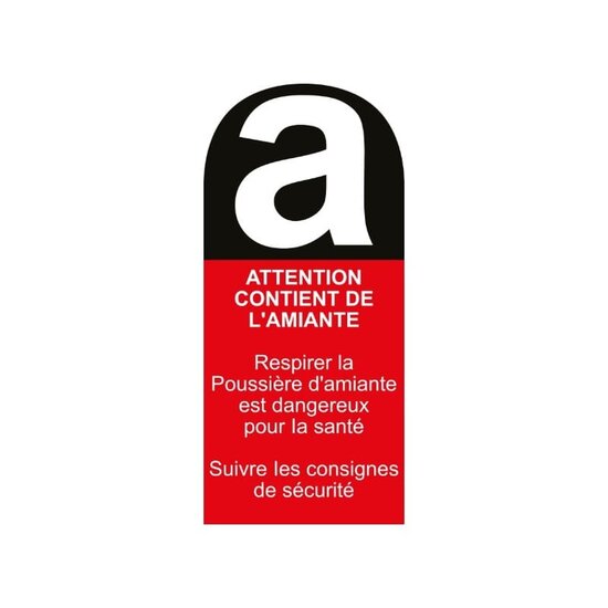 Autocollant contient 5,5 cm
