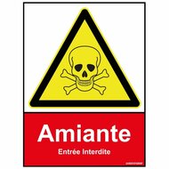 Panneau t&ecirc;te de mort 39 cm