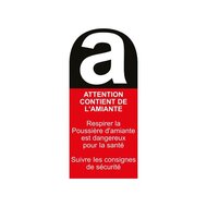 Autocollant contient 5,5 cm