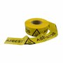 Ruban de balisage amiante 7,5 cm &times; 500 m