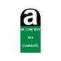 Autocollant ne contient PAS 5,5 cm
