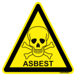 Autocollant tête de mort 25 cm