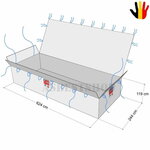 Sac conteneur amiante 17 m³ ZIP